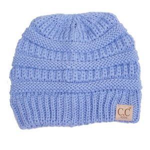 C.C Children Ribbed Knit Beanie Hat